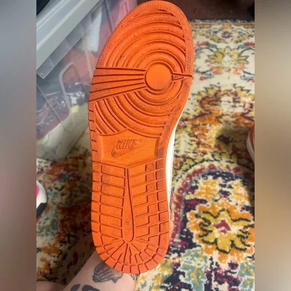 AIR JORDAN 1 MID SE MEN'S SIZE 10 DS SHOES ELECTRO WHITE - Picture 5 of 11